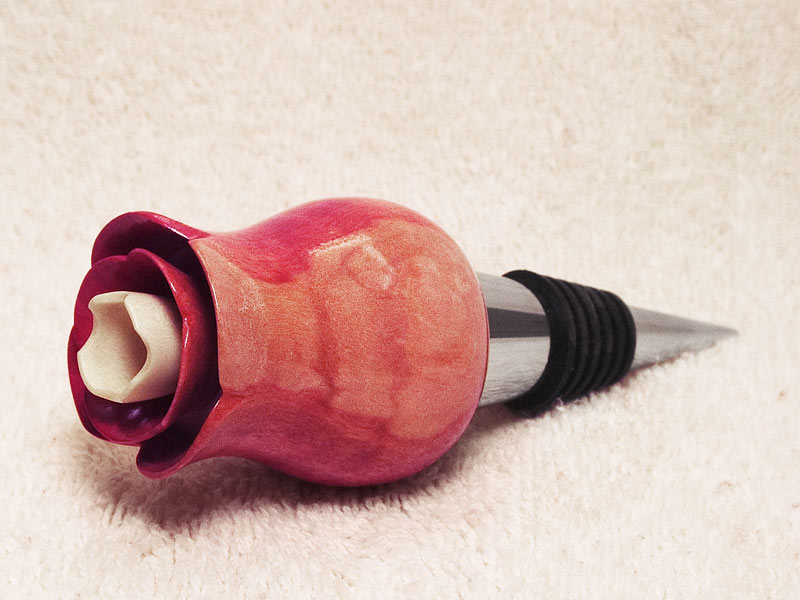 Rose Bottle Stopper