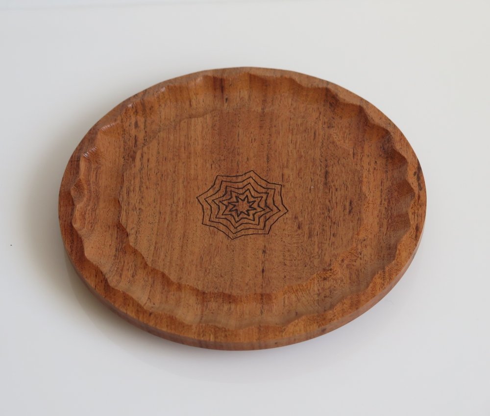 Rosewood ornamental dish