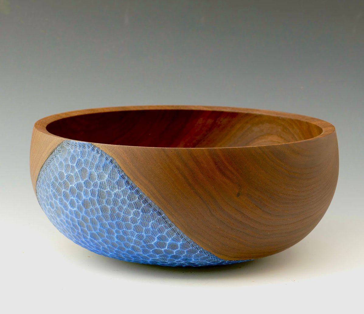 Round and Brown & Blue