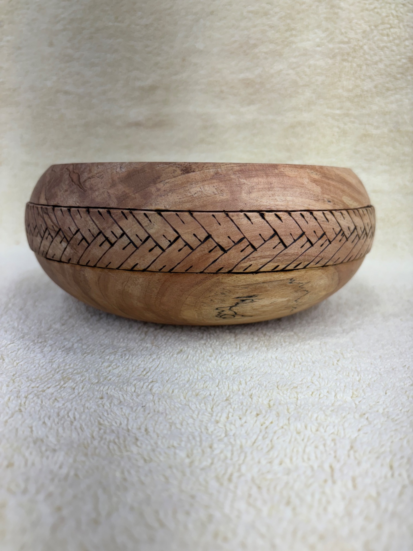 Round bottom bowl