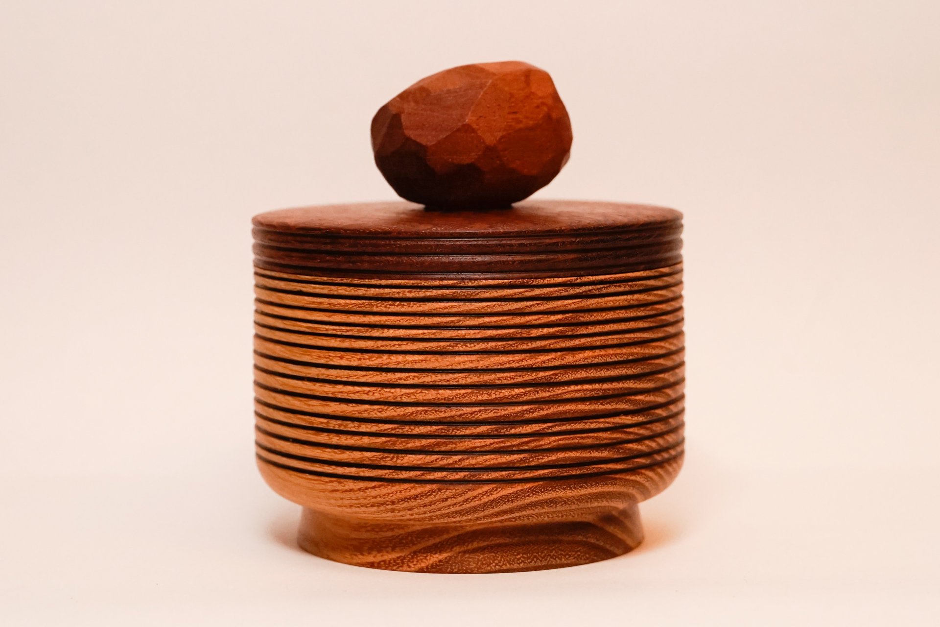 Salt cellar 3.75”h x 2.375”d American Association of Woodturners