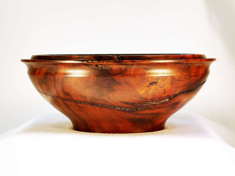 Salvaged Walnut Burl Bowl, 1203-1 Front