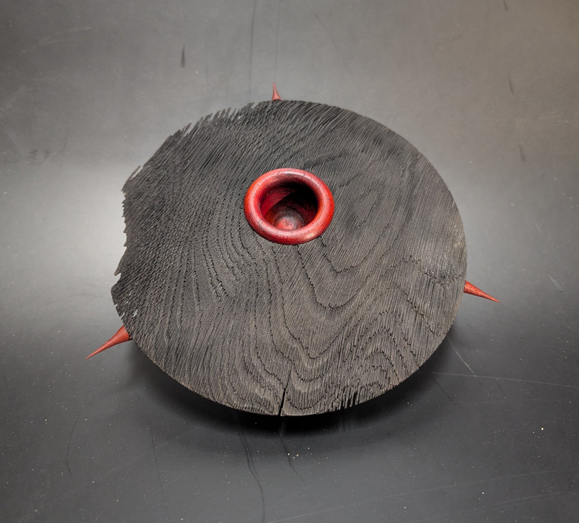 Sandblasted Saucer (top)