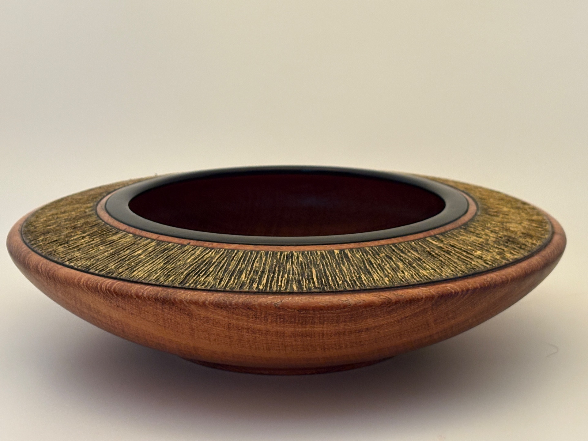 Sapele saucer