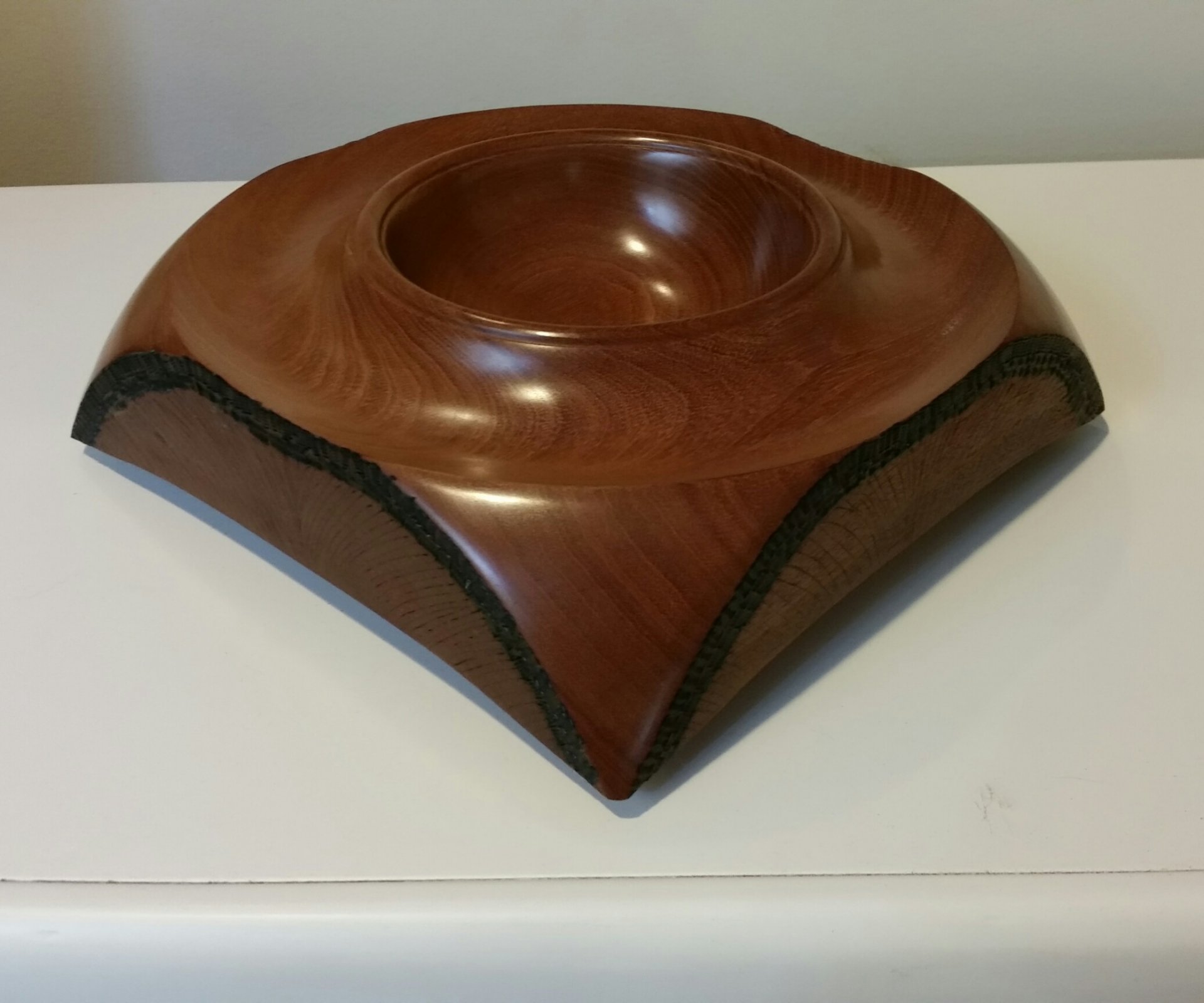 Sapele Square Bowl