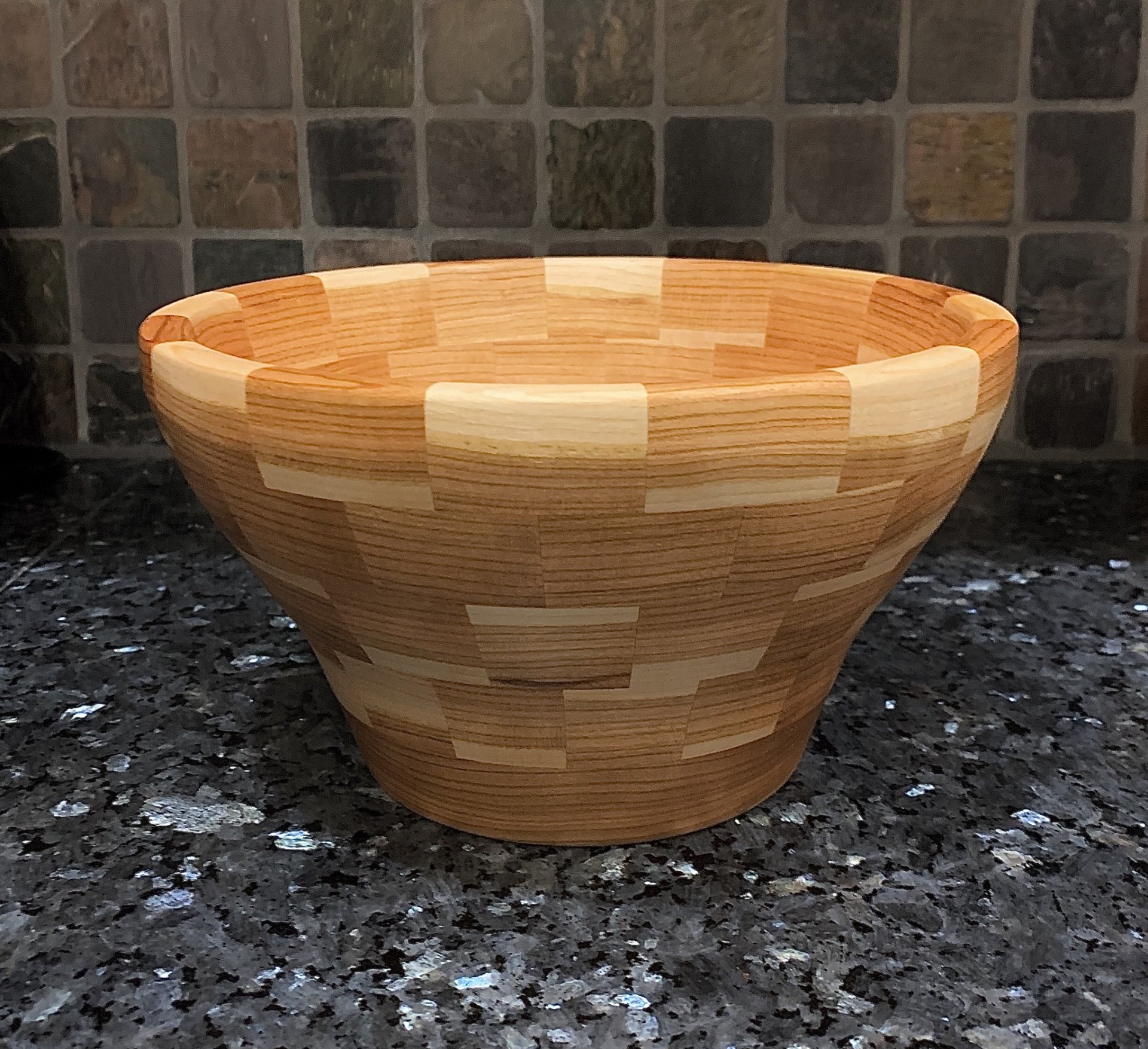 Segmented Cherry Bowl