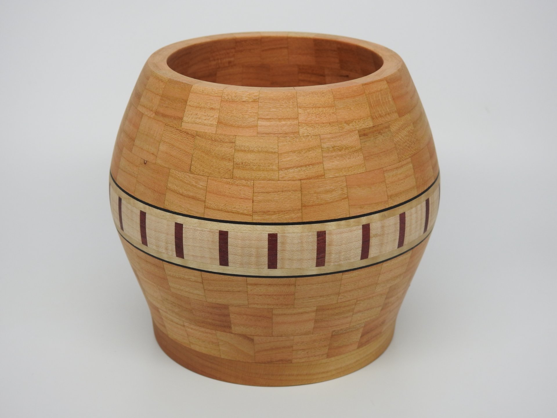 Segmented Cherry Vessel