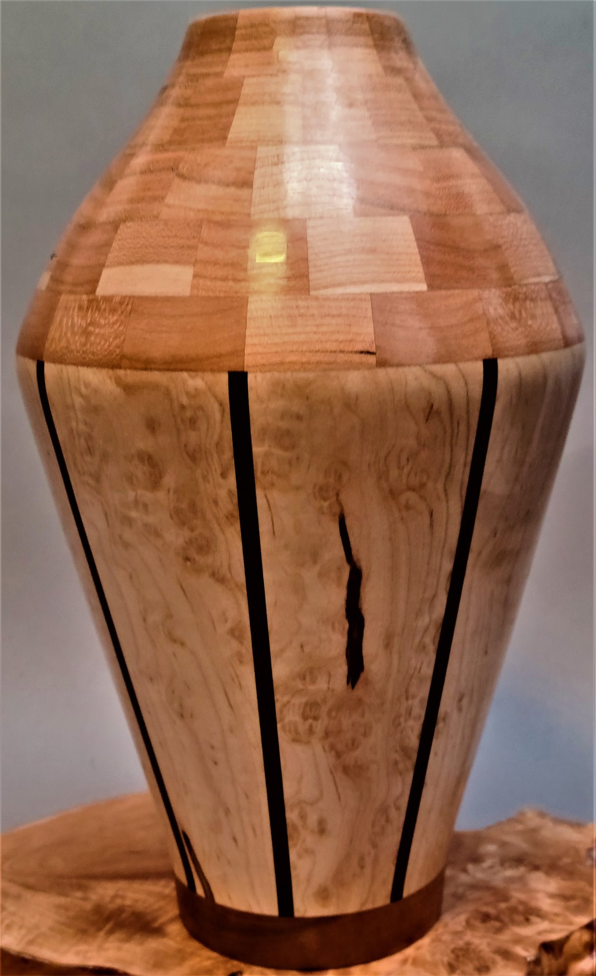 Segmented vase