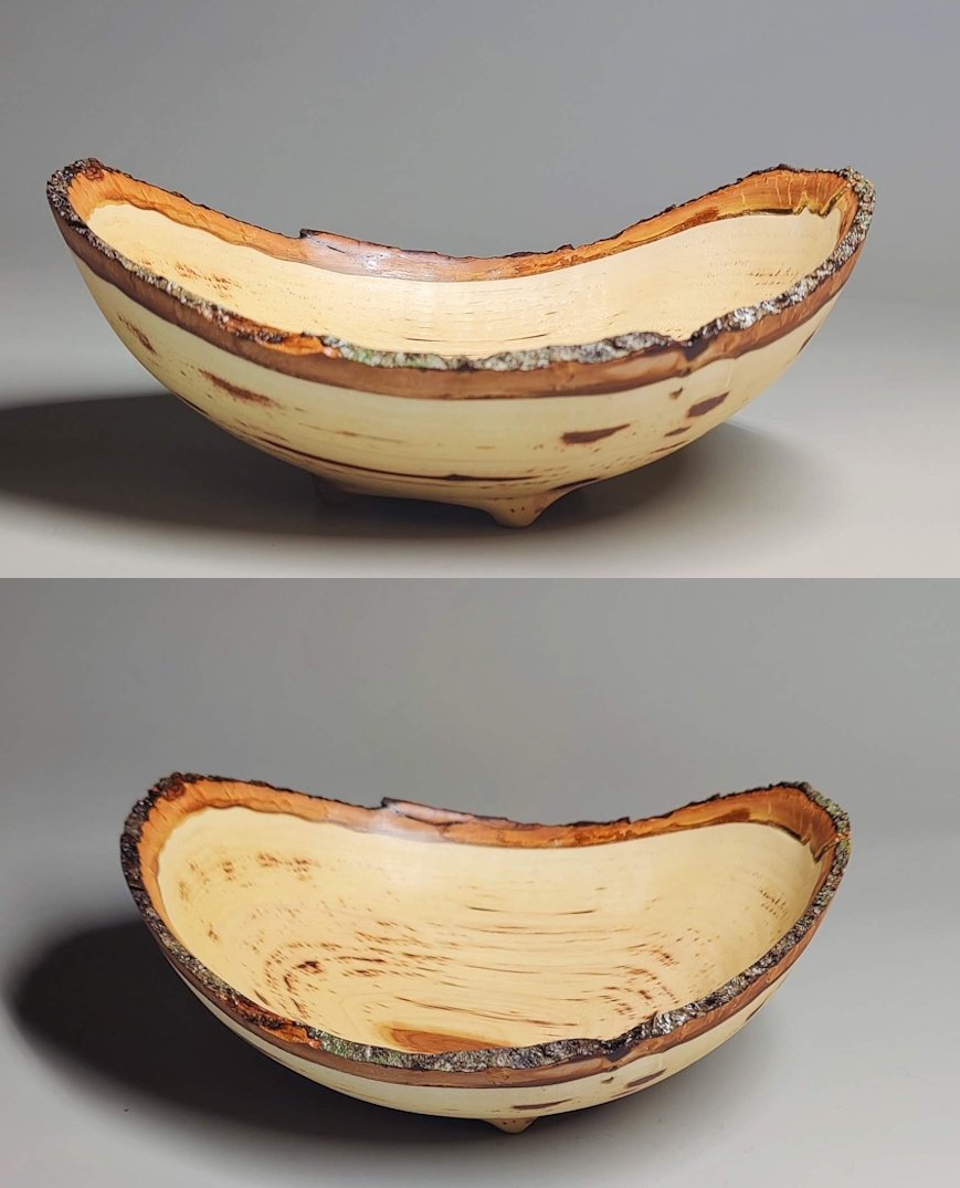 Shagbark Hickory Live Edge