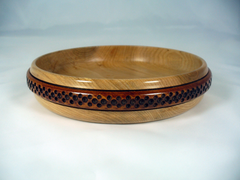 Shallow Bowl With A Burned Band