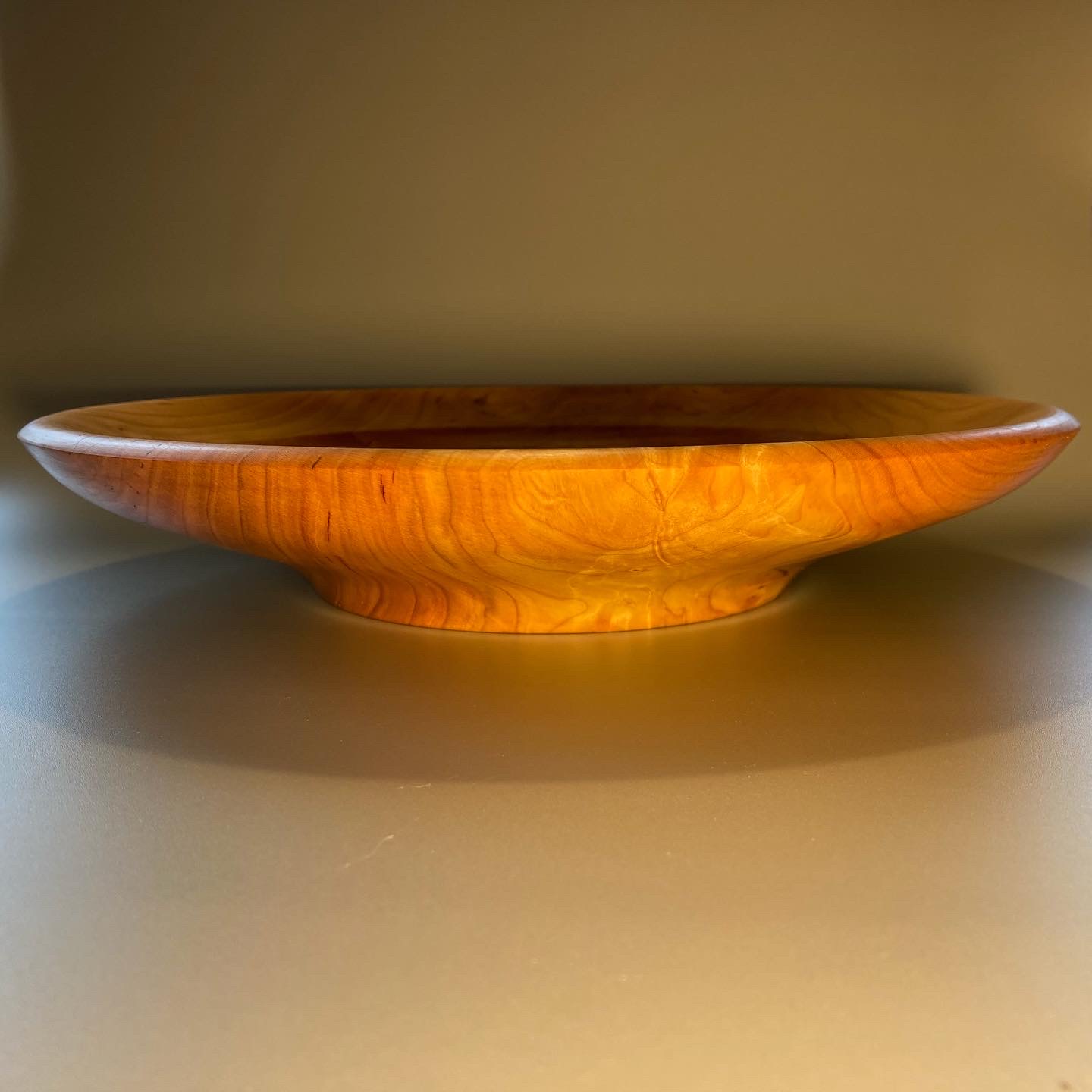 Shallow cherry bowl