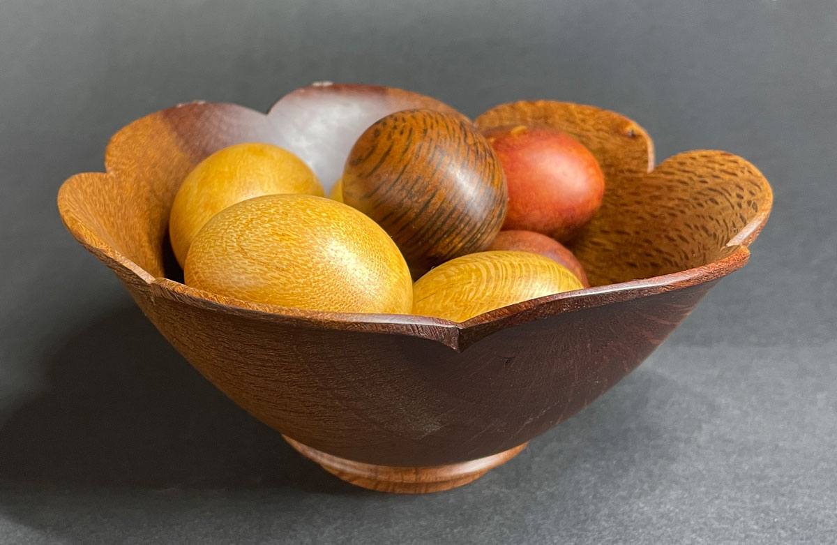 She-oak Bowl with eggs