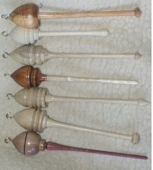 Silk Yarn Spindles