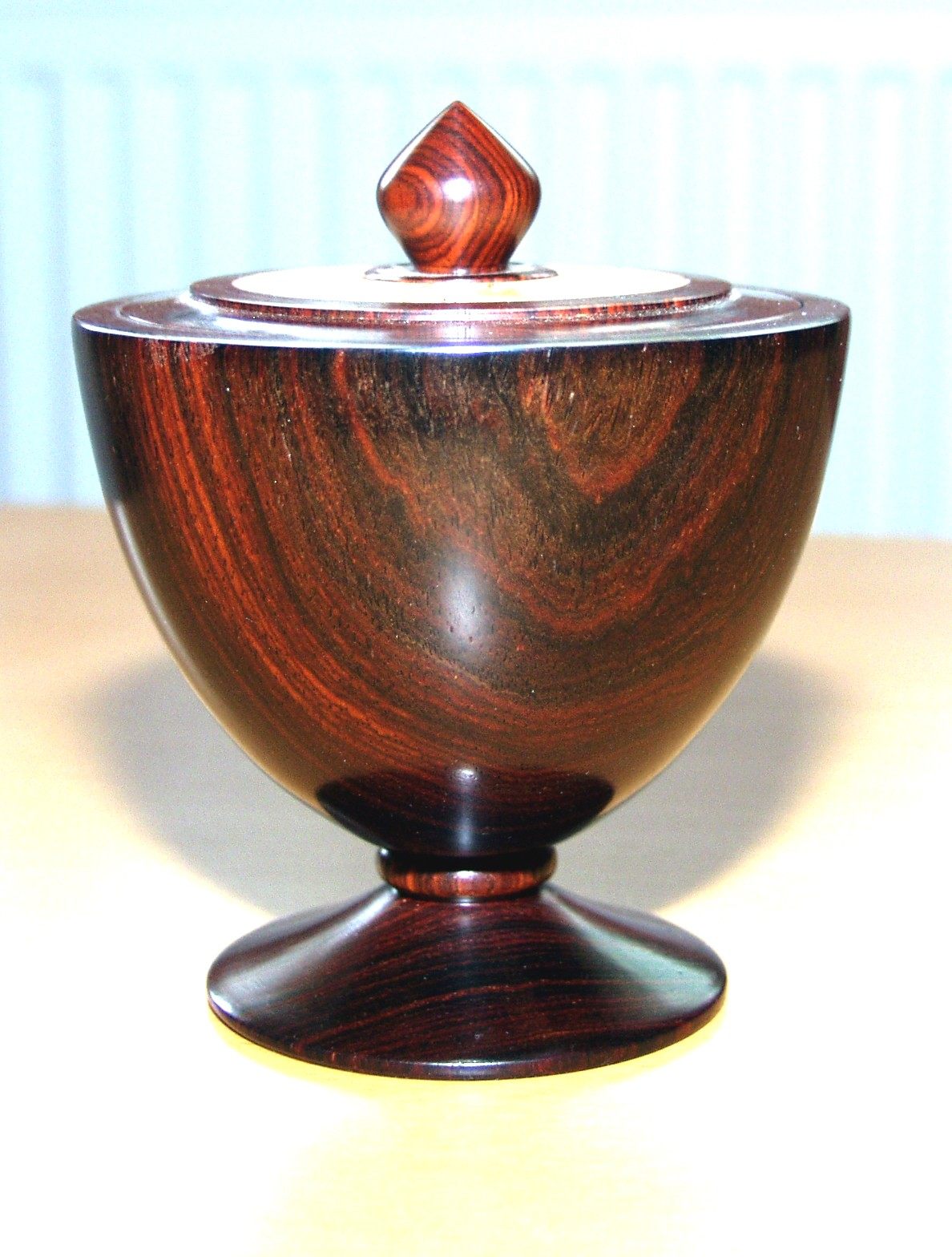 Small box - cocobolo and masur birch