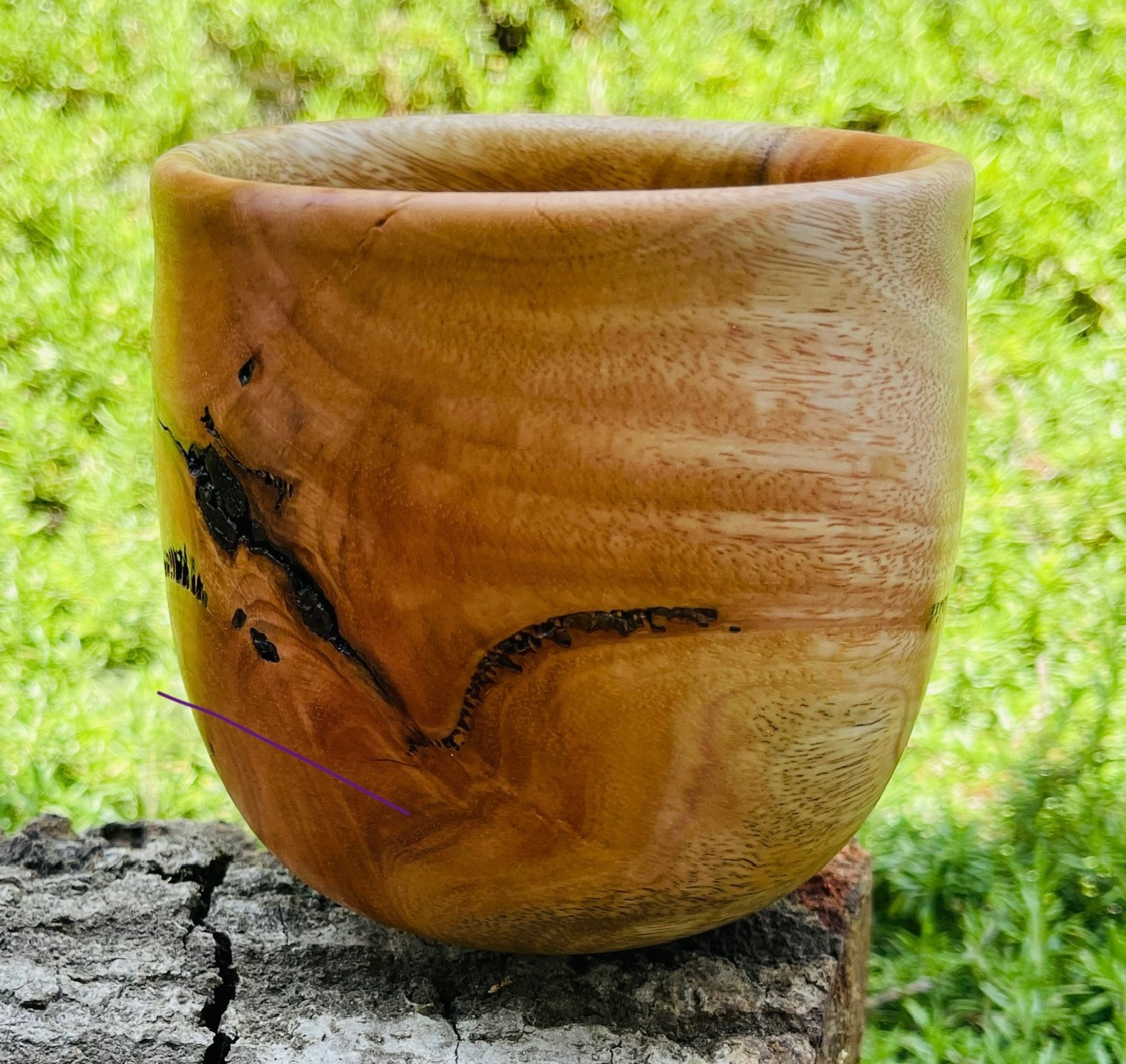 Small eucalyptus bowl.