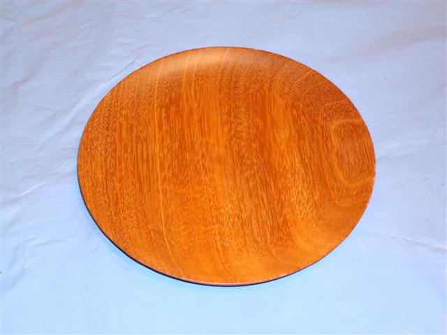 small mahogany plate