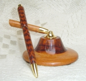 Snakewood Desk Pen with Swivel