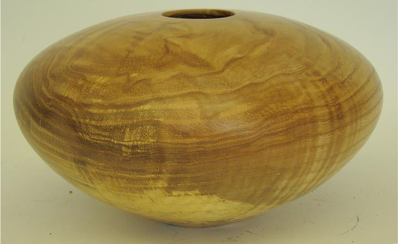 Spalted Ash Hollow Form