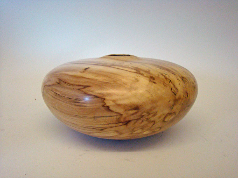 Spalted Ash hollow form
