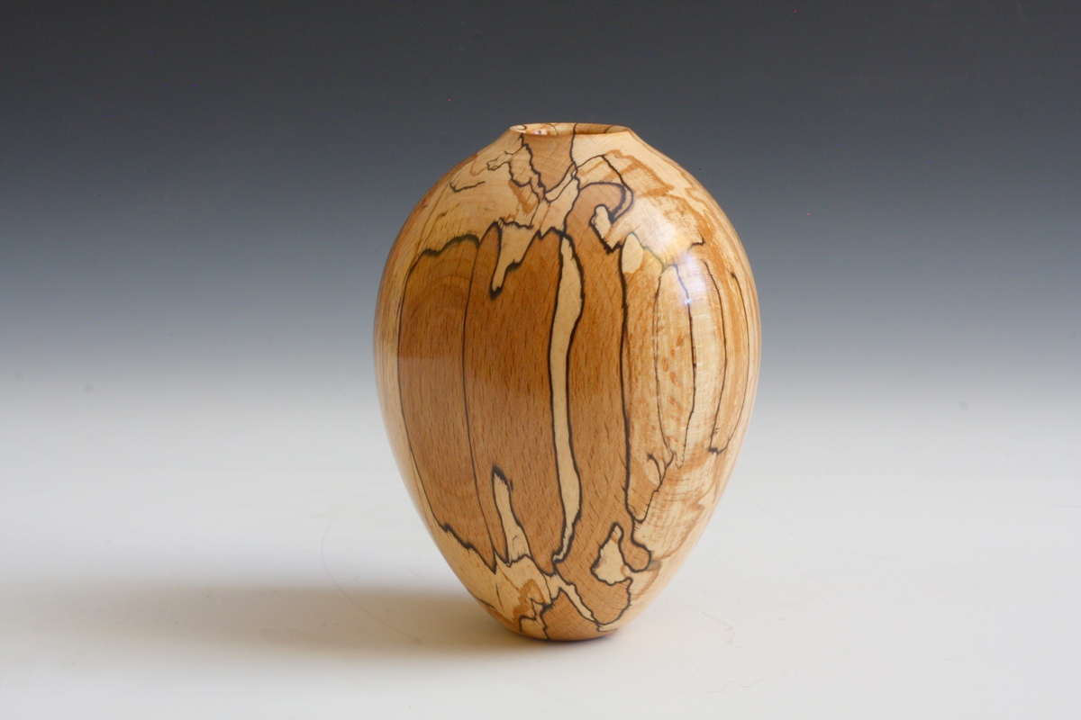 Spalted Beech Hollow Form