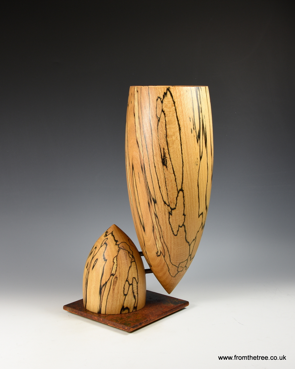 spalted beech vessel