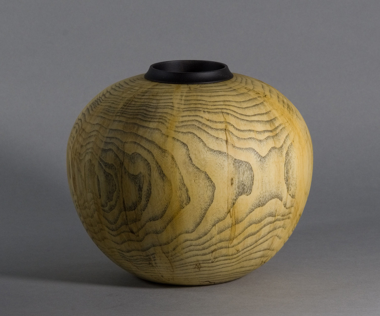 Spalted Hackberry Vessel