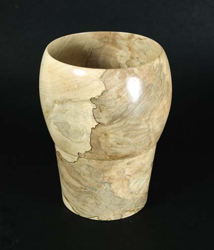 Spalted Maple Crotch Wood Vessel