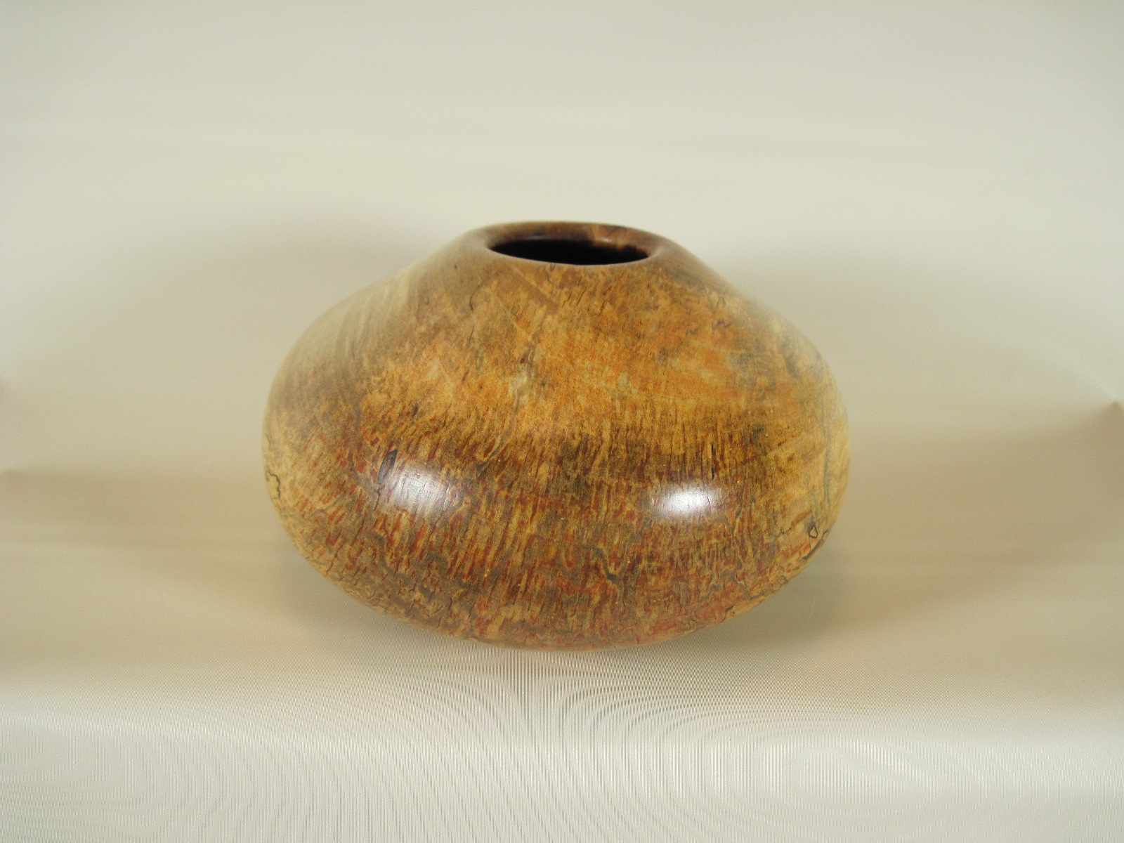 Spalted maple hollow form