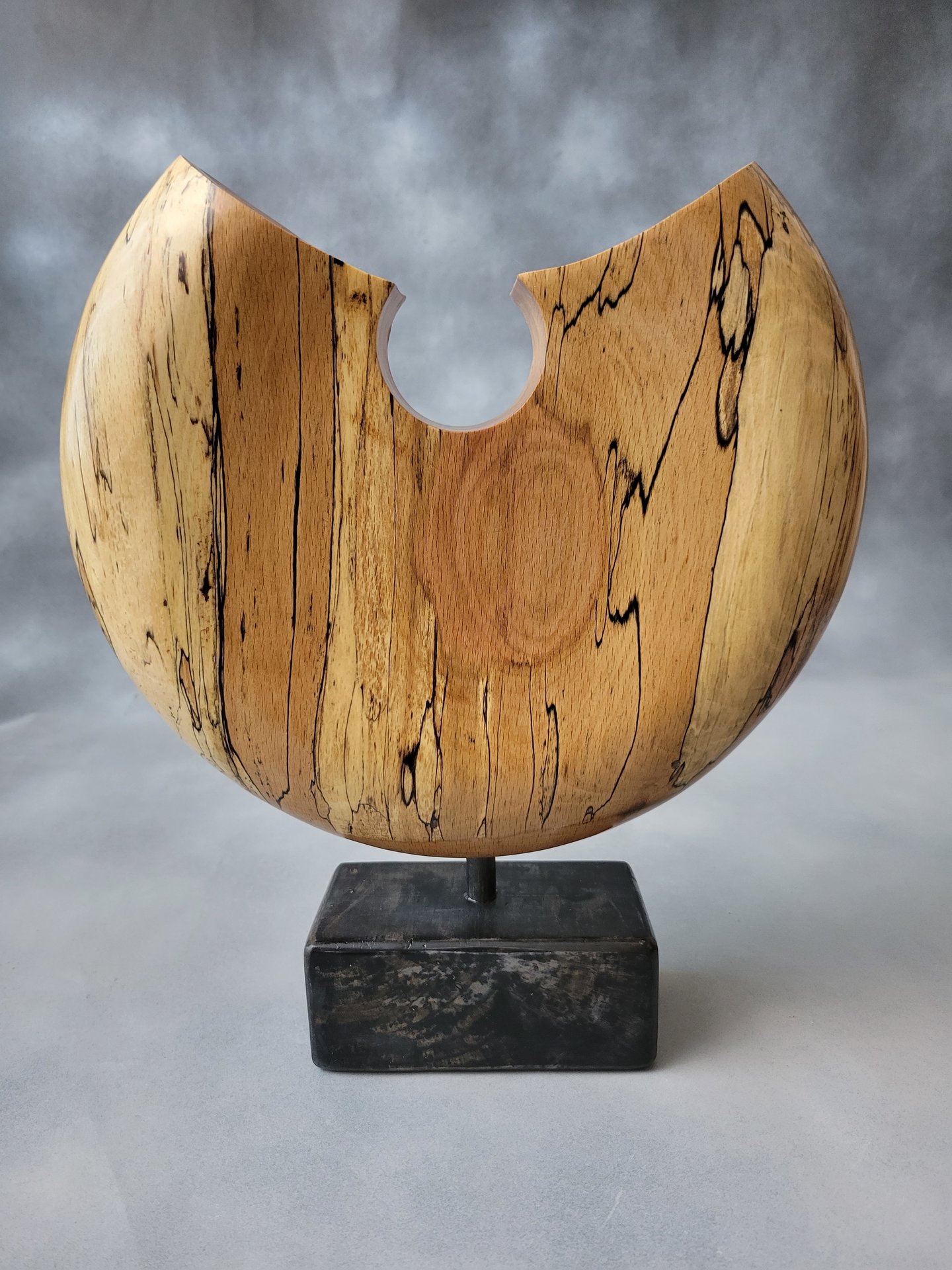 Spalted maple interrupted torus