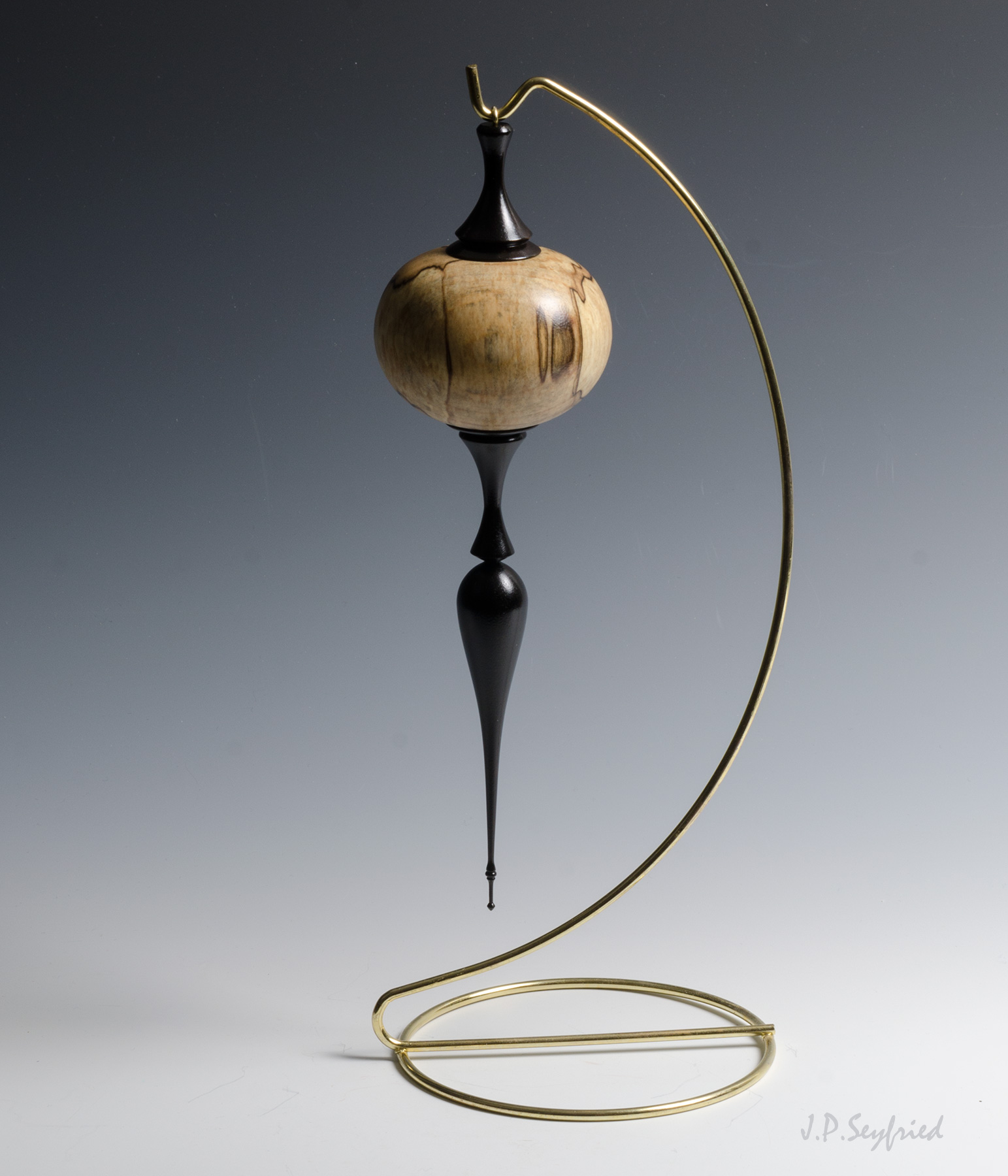 Spalted Maple Ornament