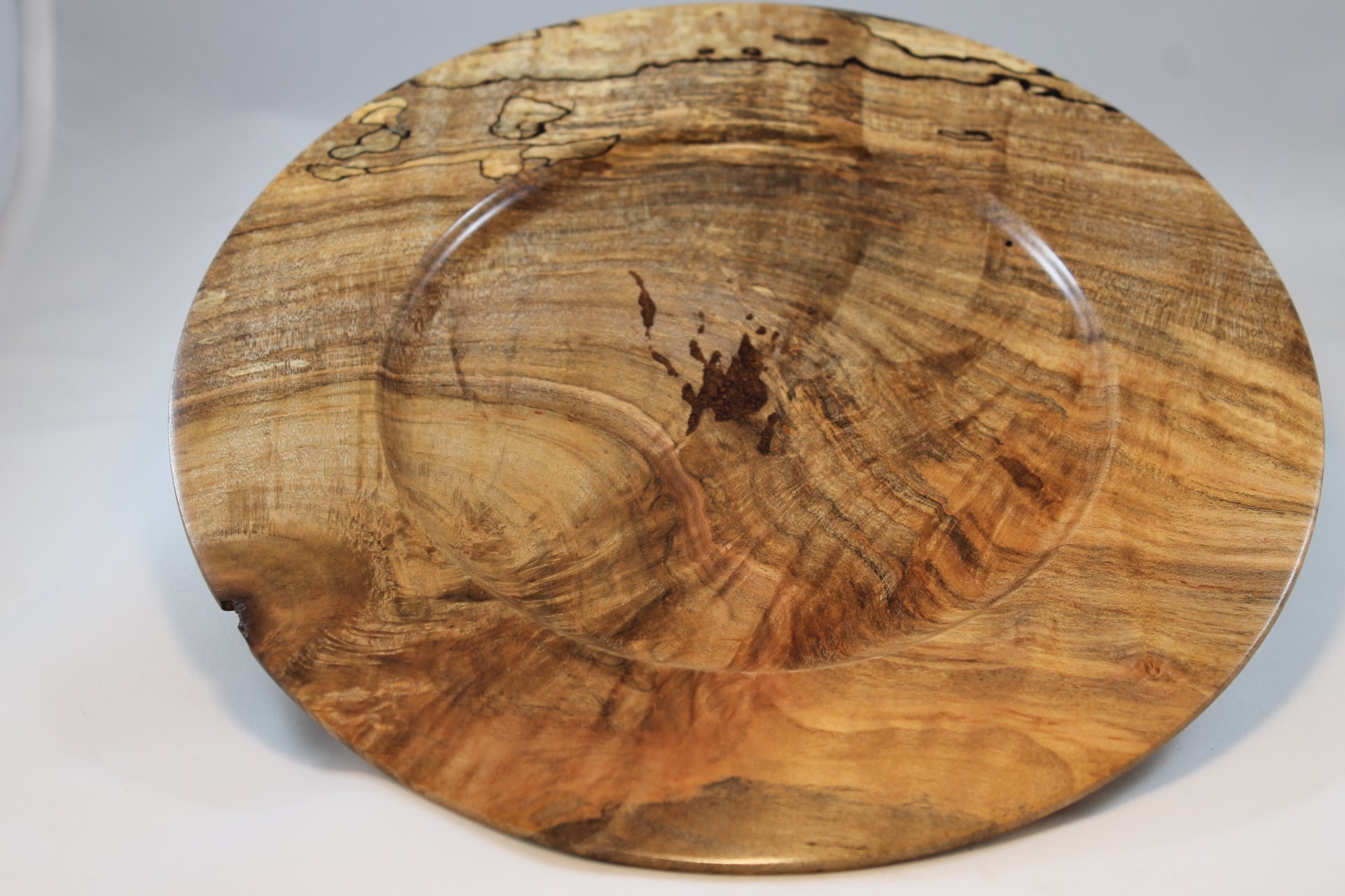 Spalted Maple Plate