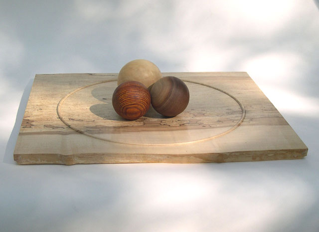 Spalted Maple platter