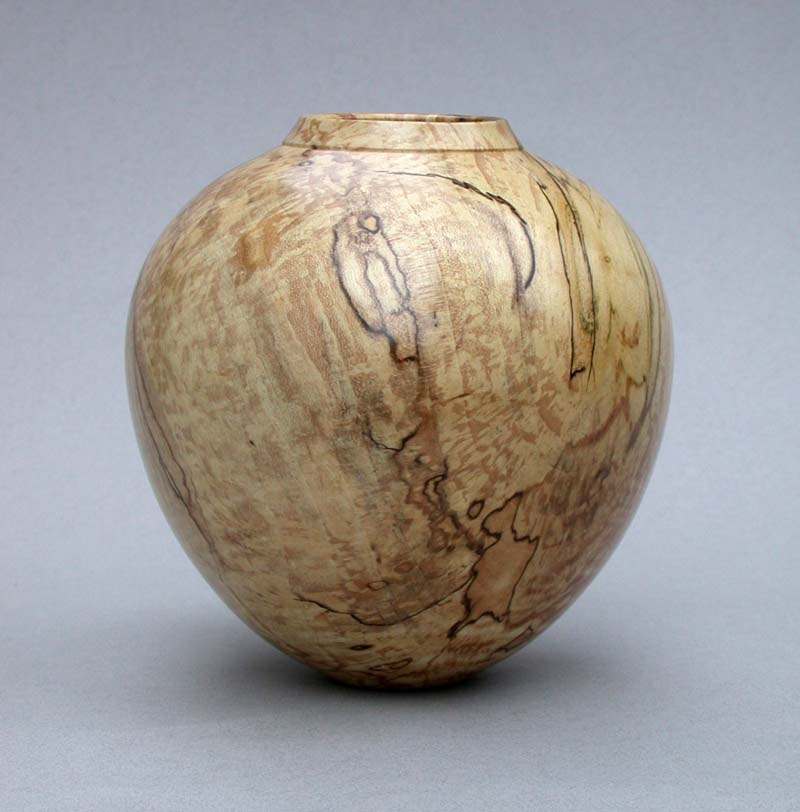 Spalted Maple Vase Form