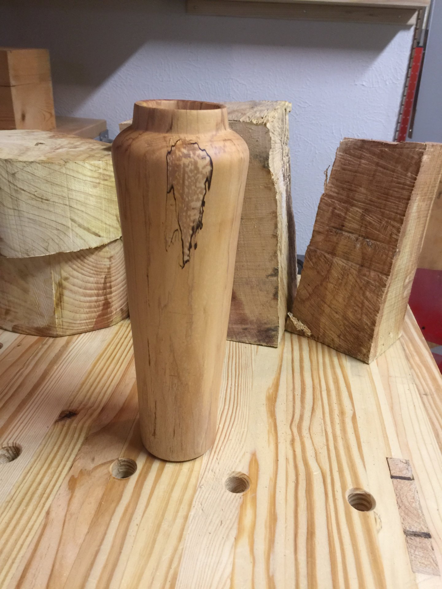 Spalted Maple Vase