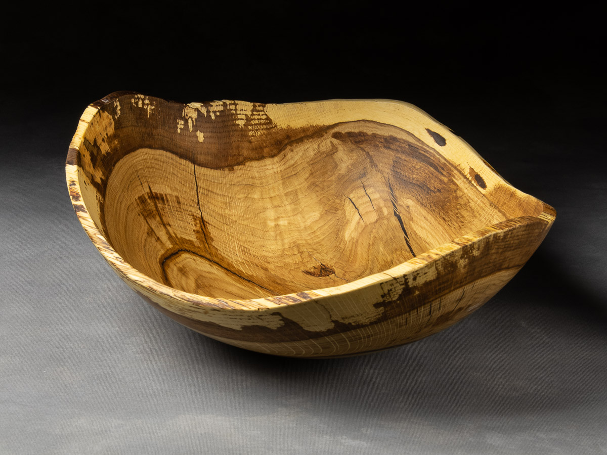 Spalted oak 30x12 cm