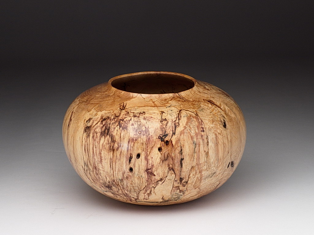 Spalted Sugar Maple Pot