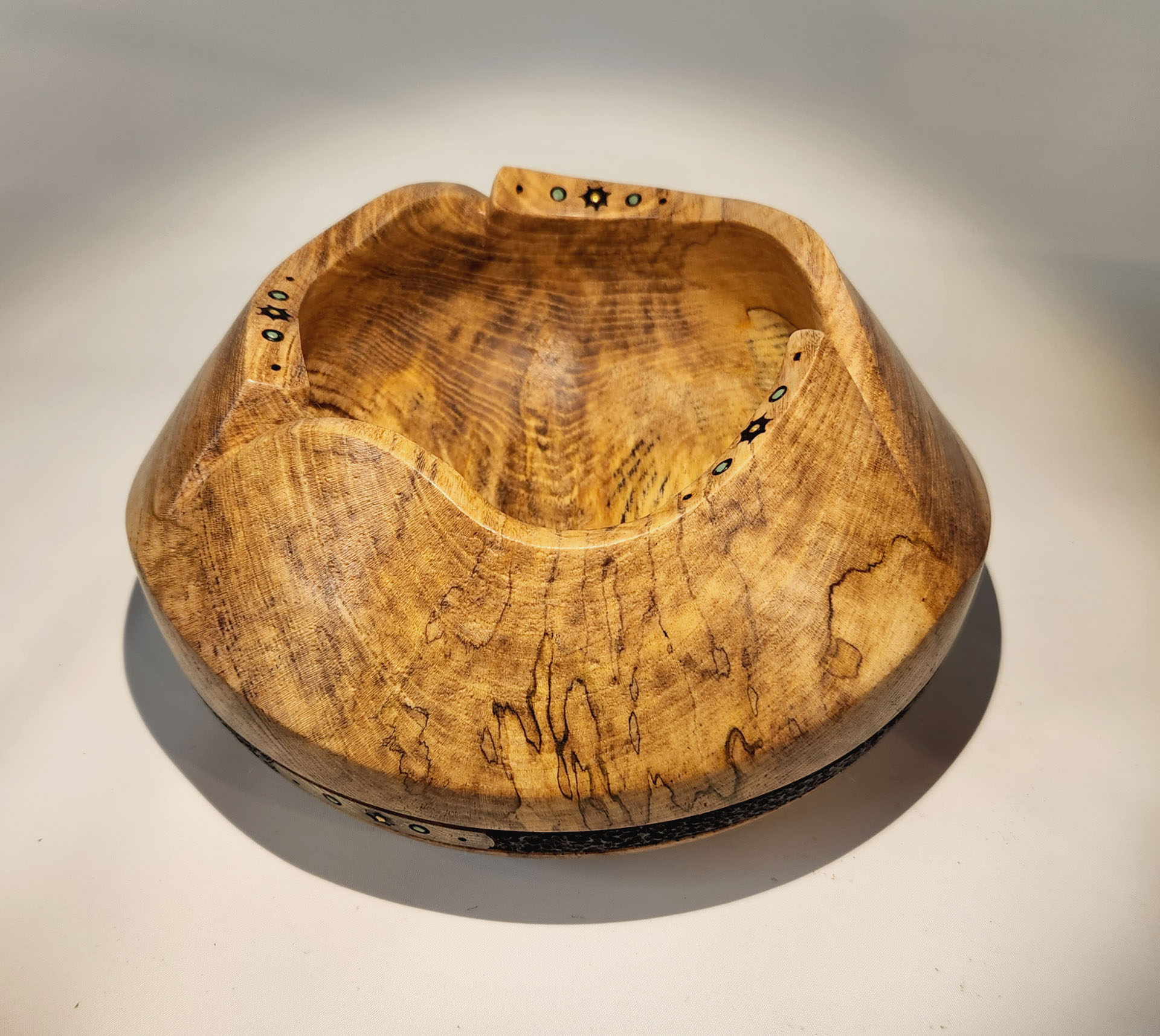 Spalted, Twisted Swirl