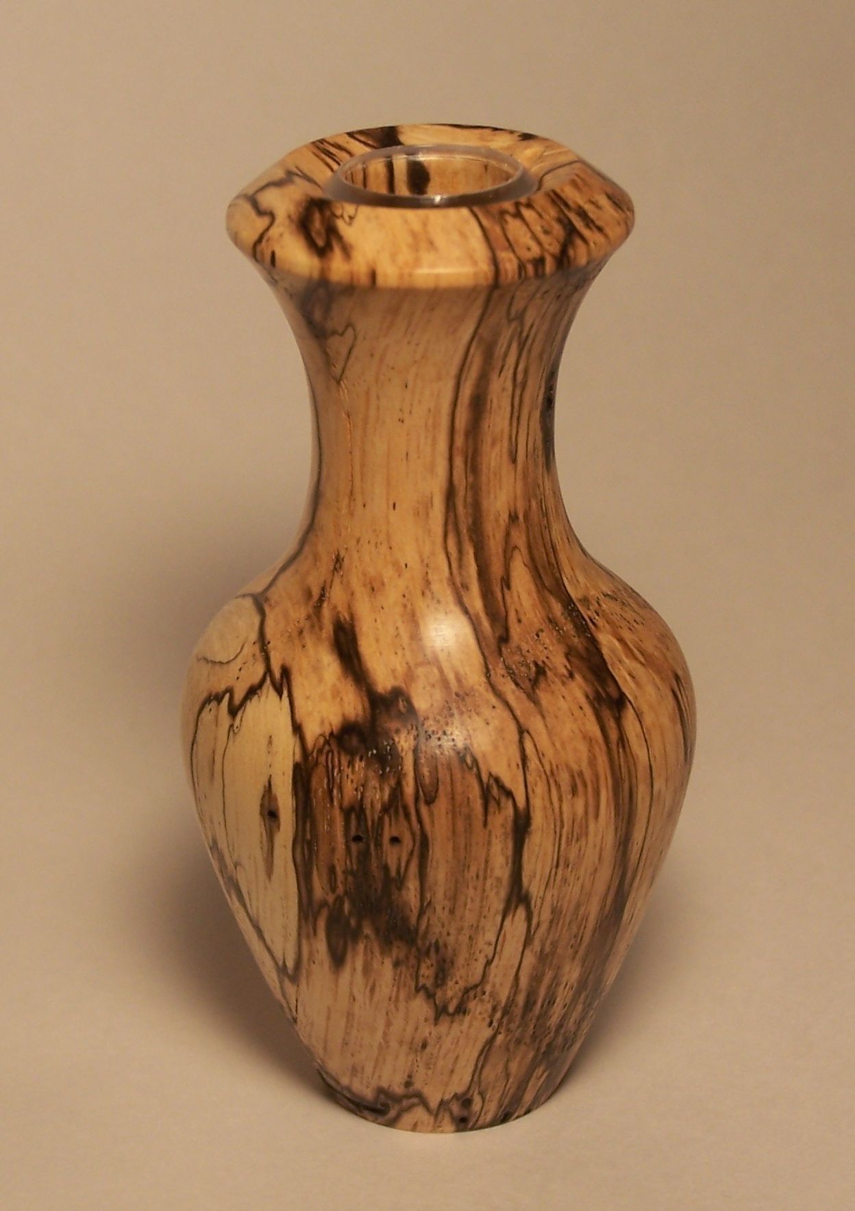 Spalted White Oak Bud Vase