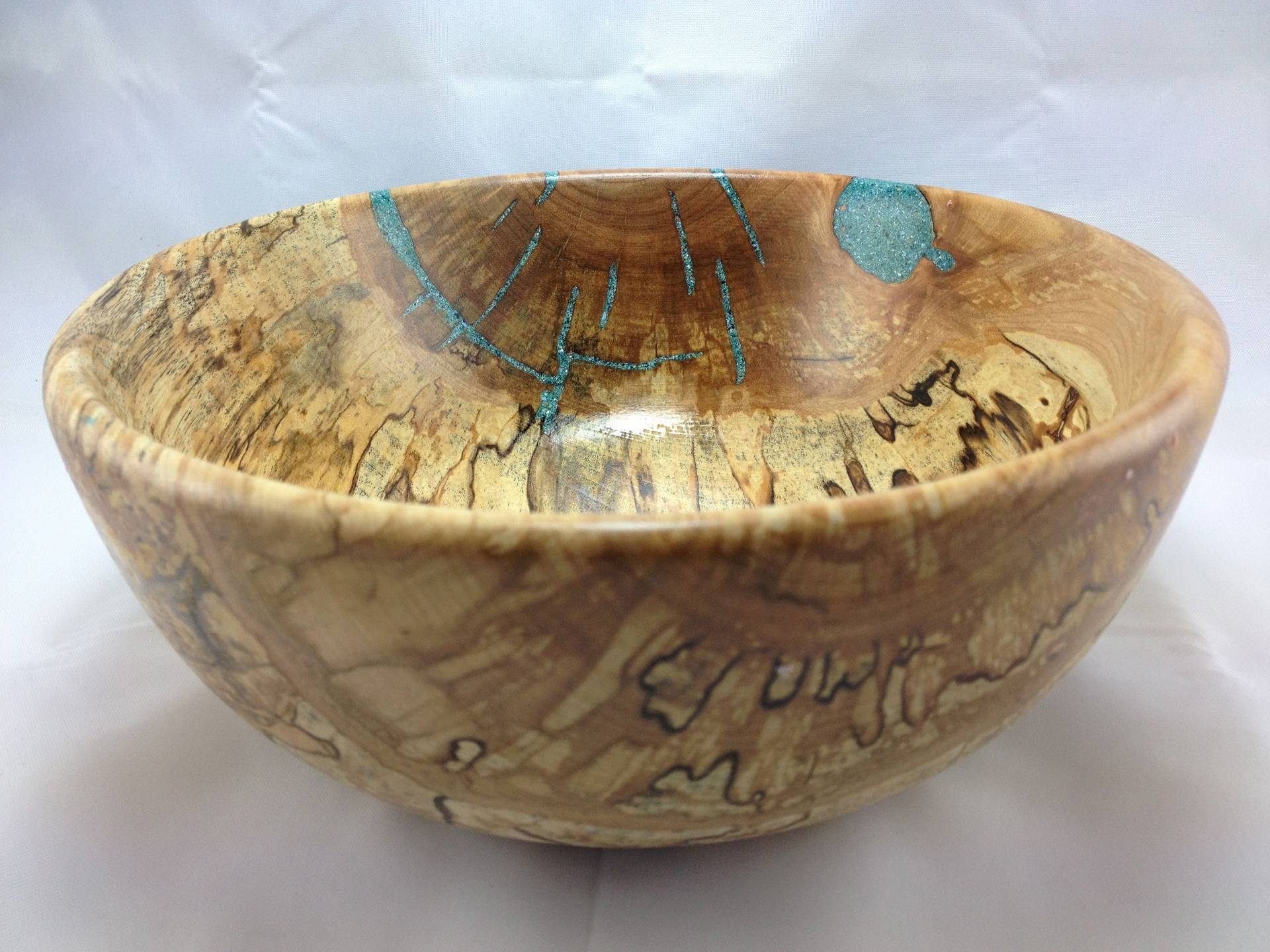 Spalted Yellow Birch Bowl