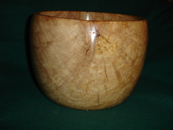 Spaulted Maple Bowl July 08 # 2