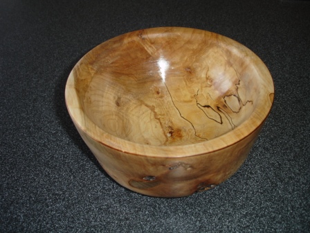 Spaulted Maple Bowl