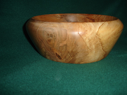 Spaulted Maple Bowl