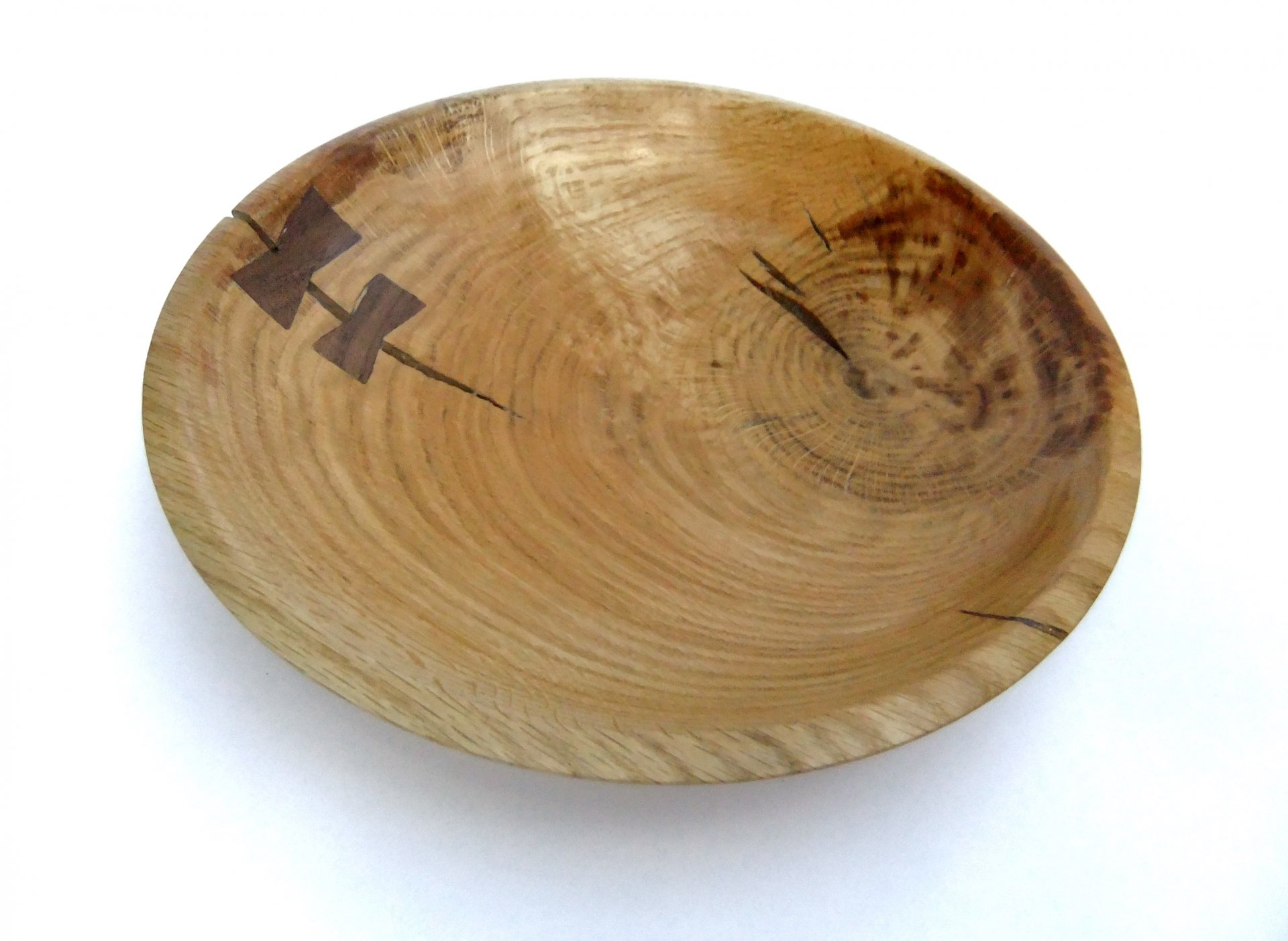 Split Oak bowl