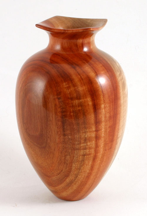 Square Lip Carob Vase