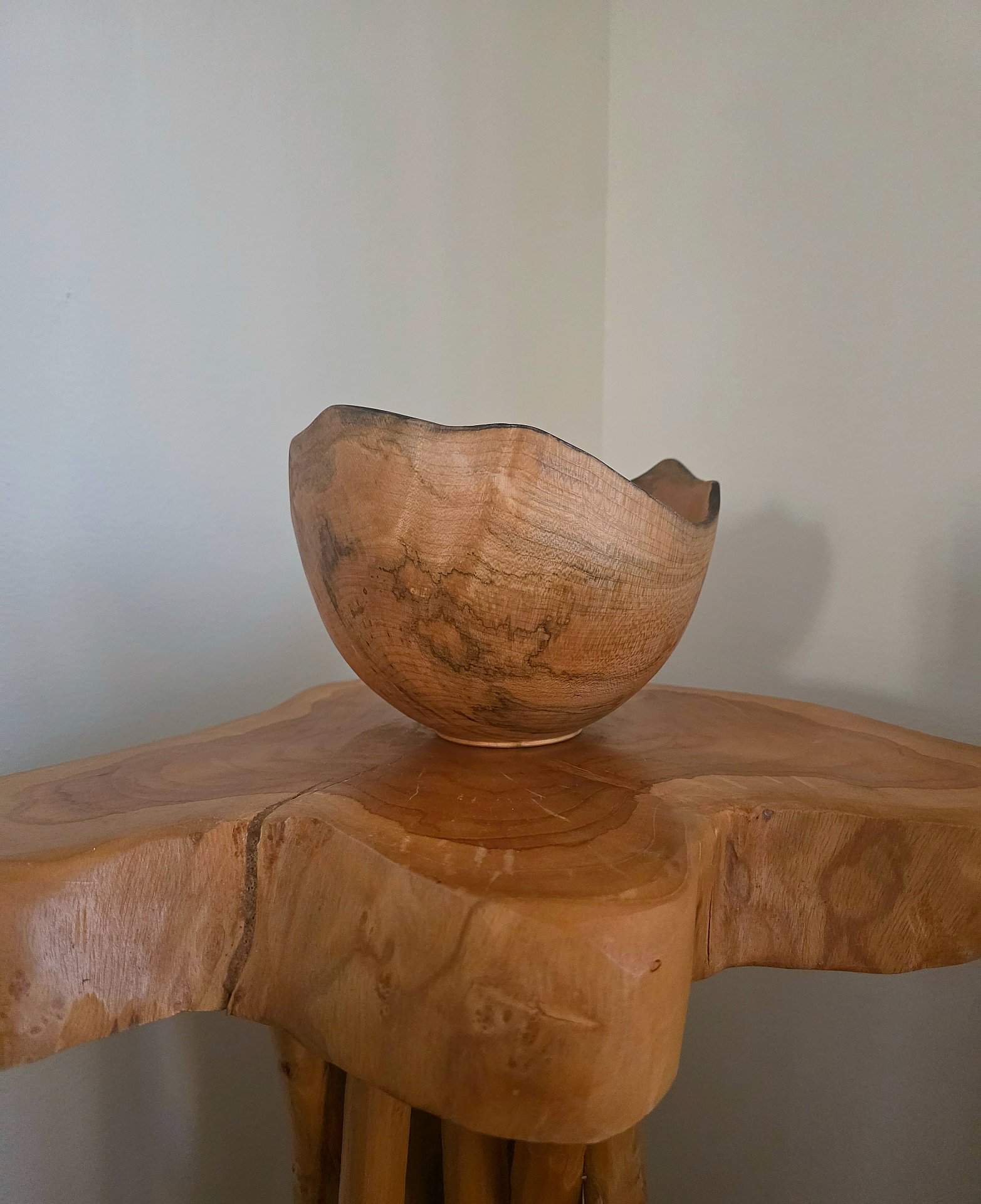 Sugar maple with little spalting and chatoyance