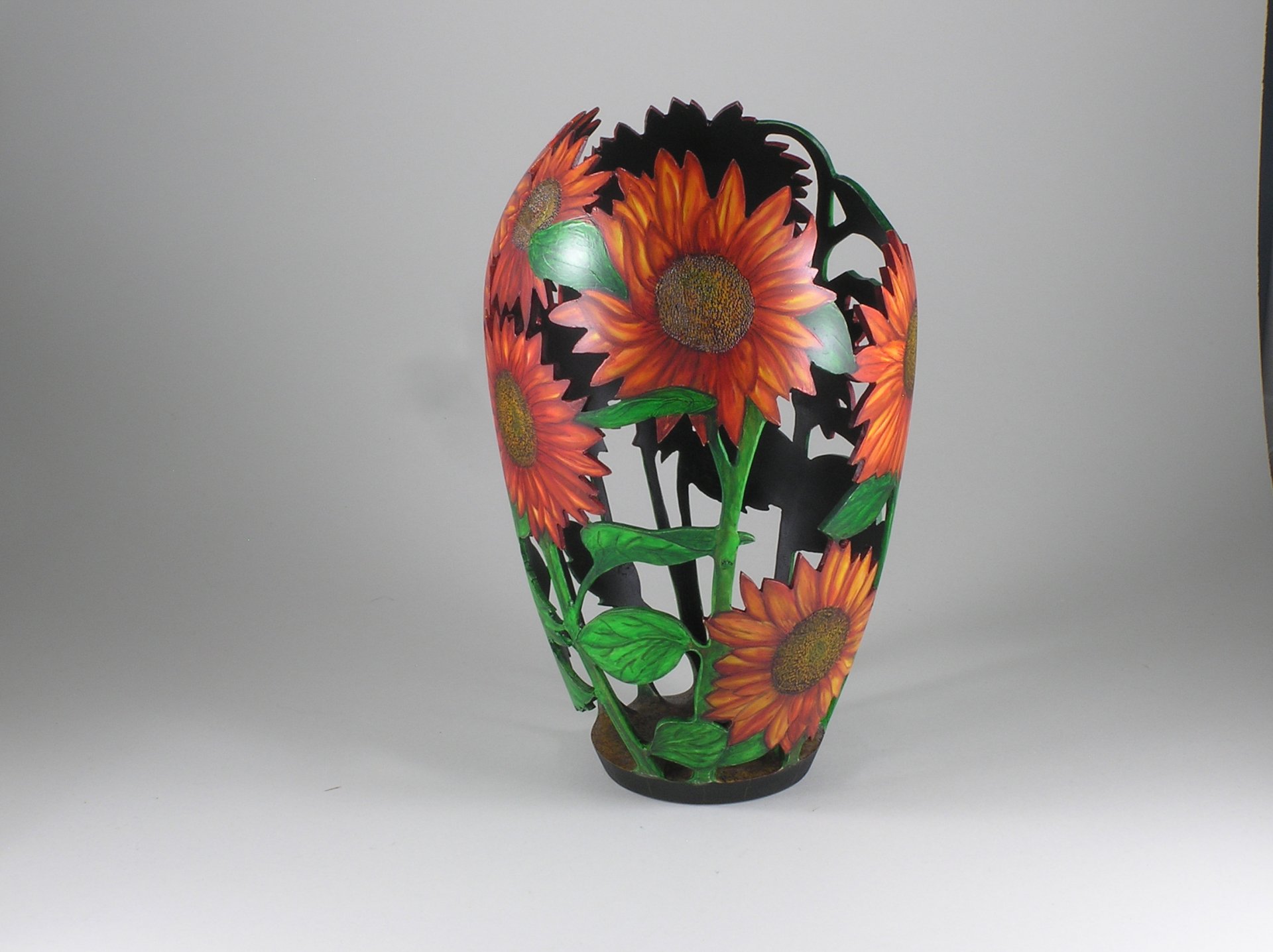 Sunflower vase