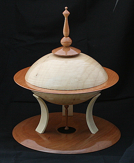 suspended lidded bowl