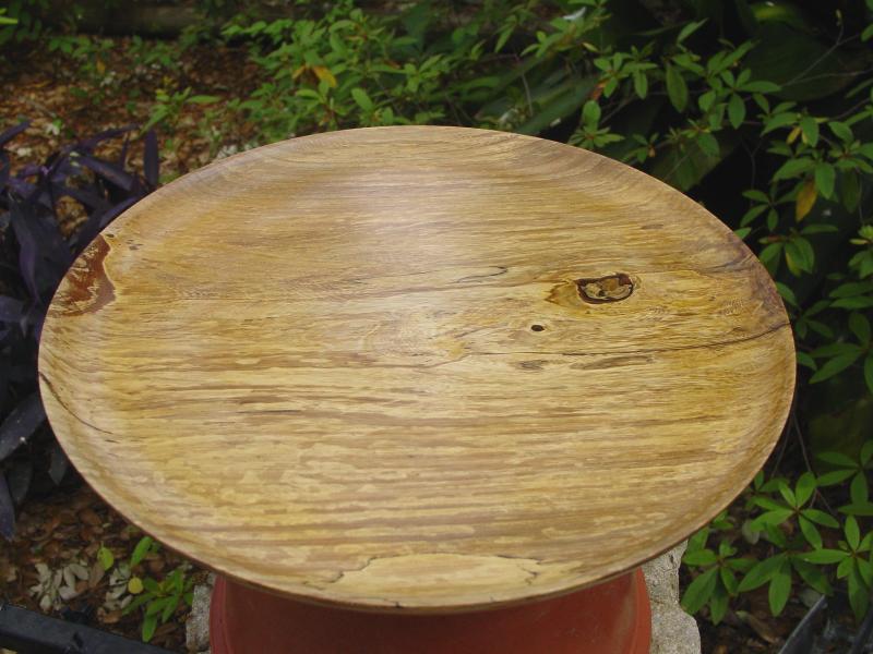 Sycamore platter - contest entry