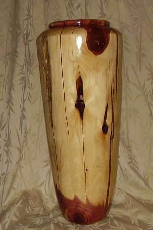 Tall Cedar Vessel