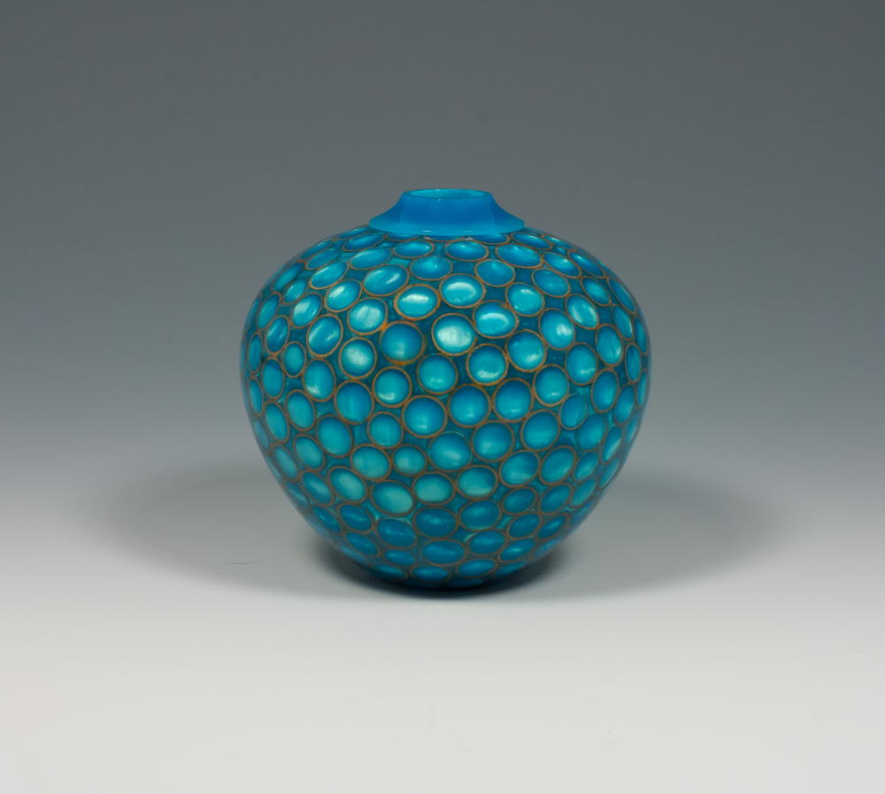 Teal_Acorn_Cap_Vessel